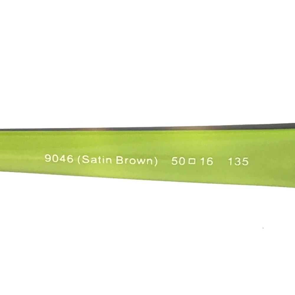 Coach Eyeglasses Frames HC5007 Willow 9046 Satin Brown Green Rectangle 50-16-135